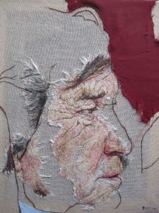 IMAGE Lord Melvyn Bragg hand stitched