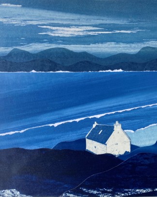 Roseisle Cyanotype Collage 1